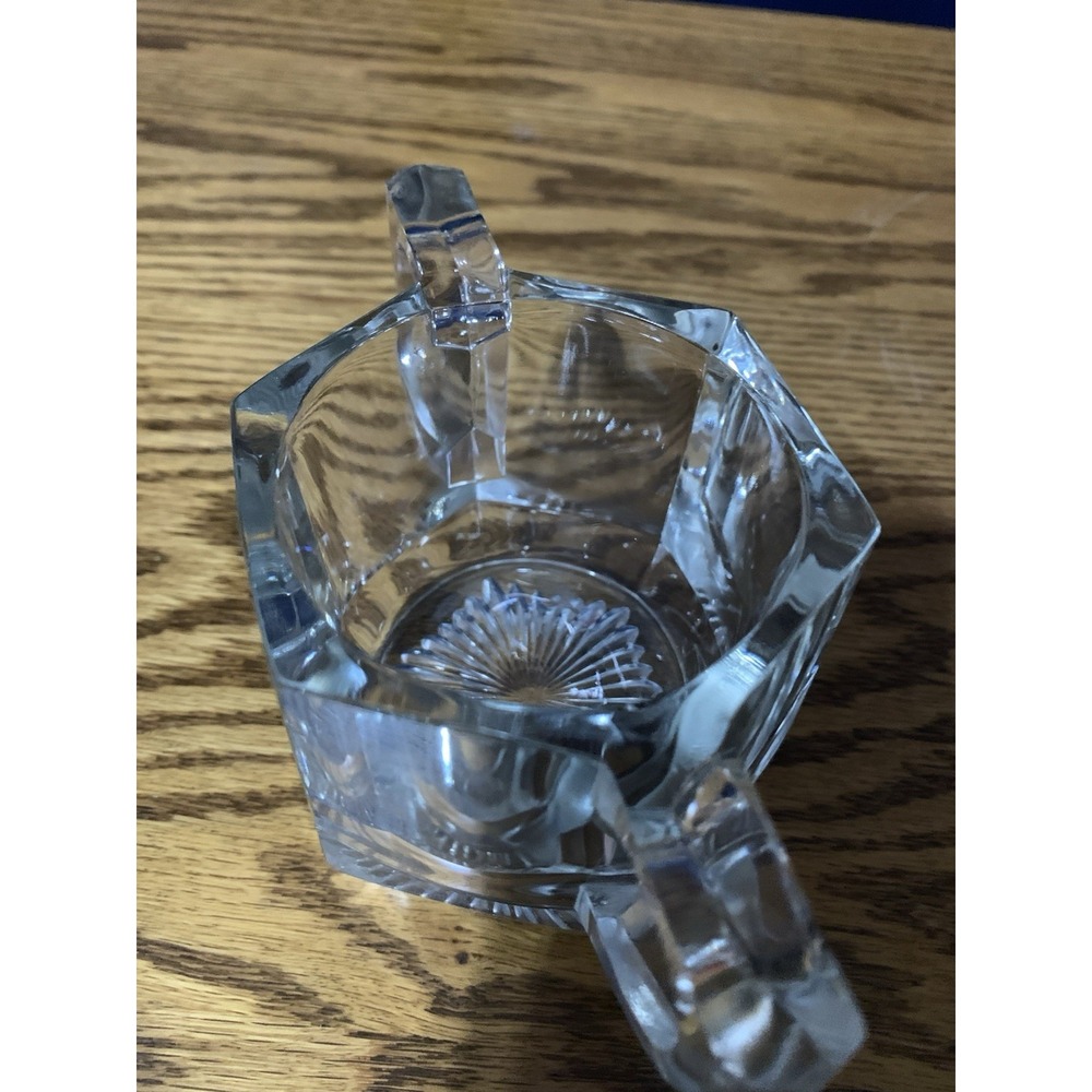 Early Heisey Wide Flat Panel Sugar Bowl 1909-1920 Hexagon - Picture 3 of 3